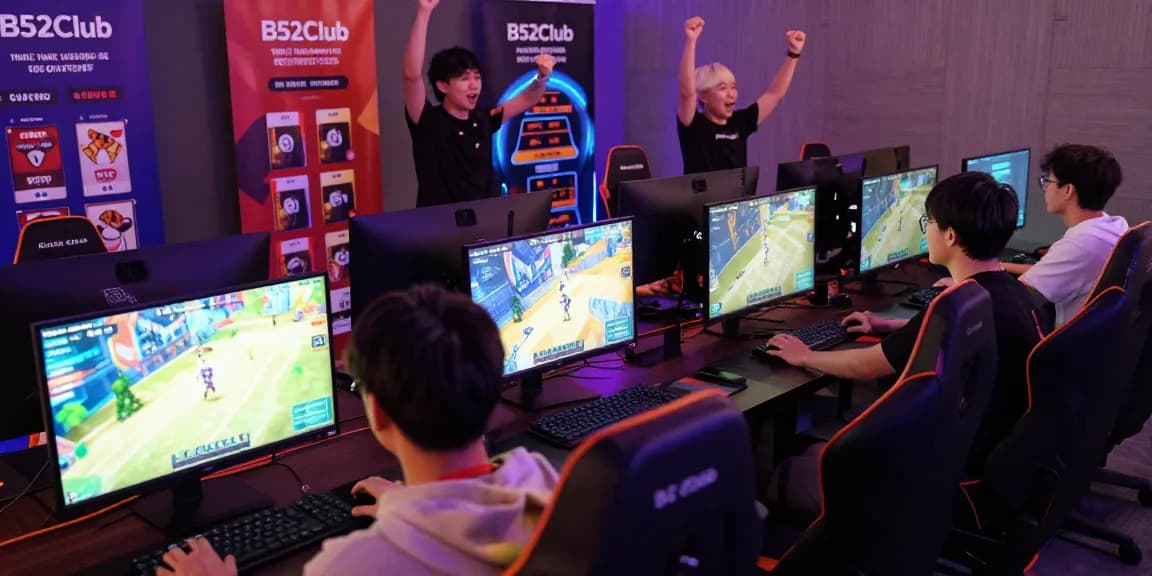 Engaged players enjoying the exciting gaming experience at https://b52club-game.jp.net/ with vibrant visuals and dynamic atmosphere.
