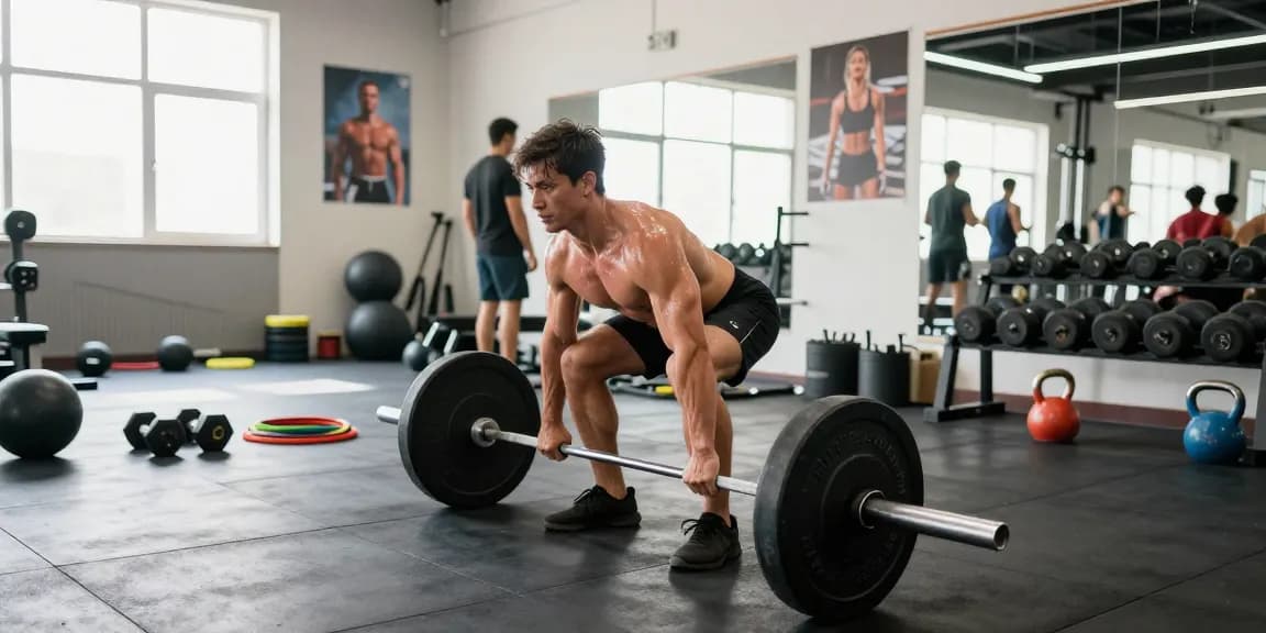 Selliza Shop bietet hochwertige Steroide in einem modernen Fitnessstudio an, wo Athleten intensiv trainieren.