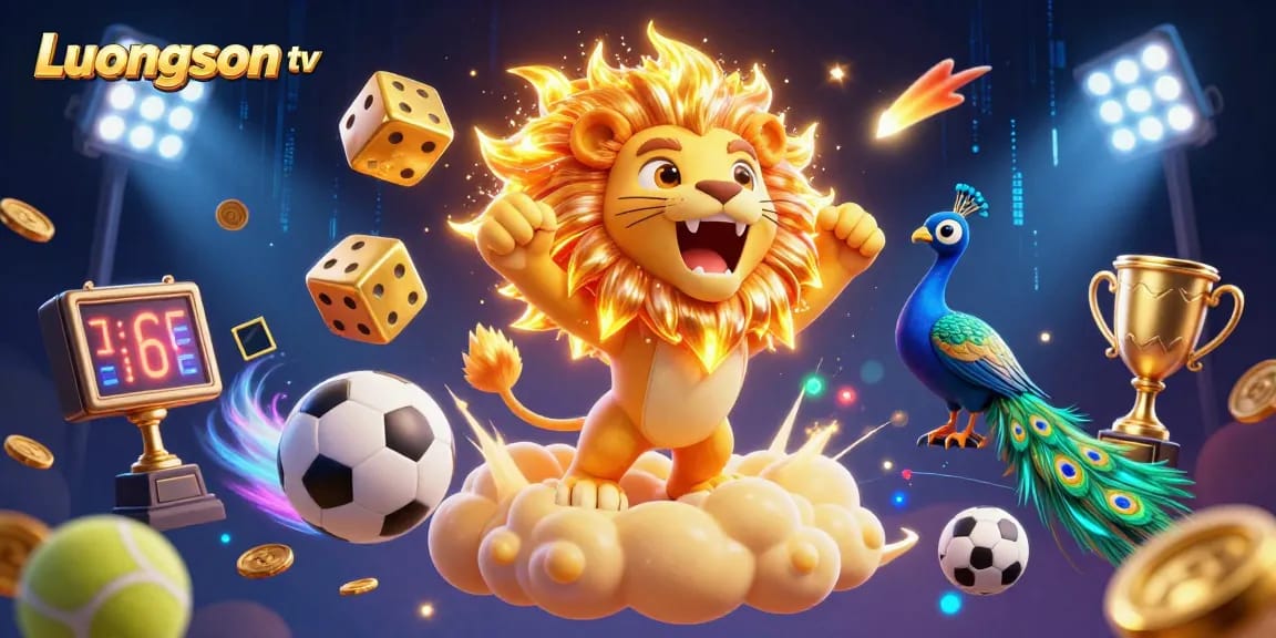 Engage with Luongson tv's thrilling live-action football streaming experience, featuring vibrant sports interactions.