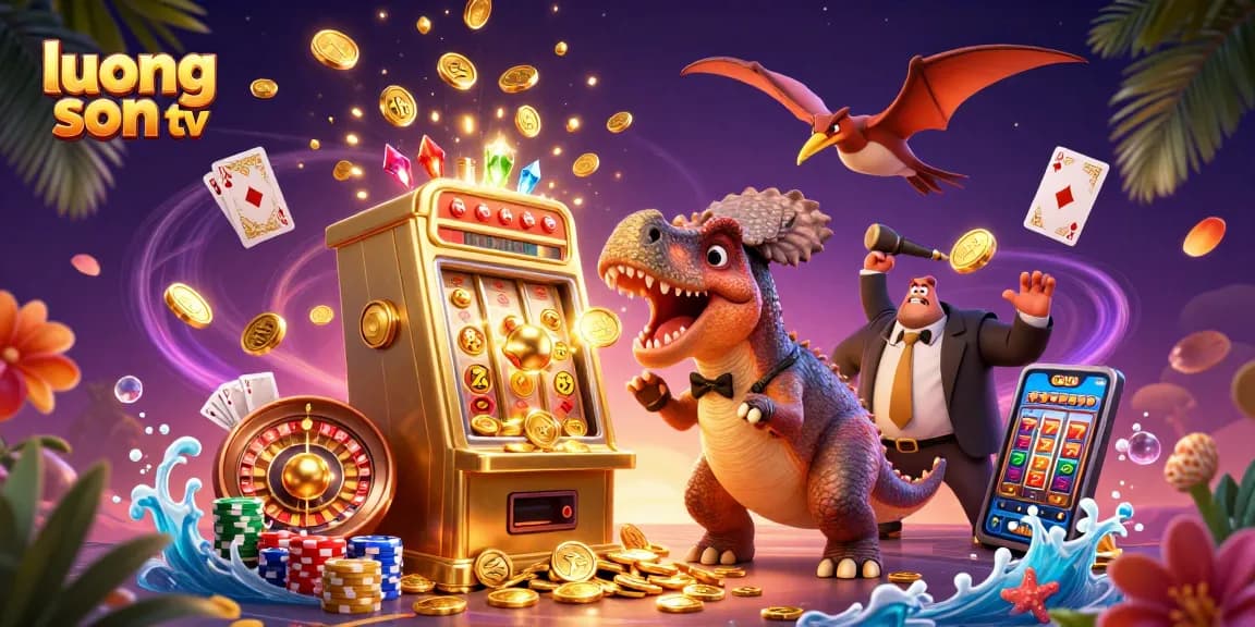 Experience the excitement of luong son tv with dynamic scenes of gaming action and big wins