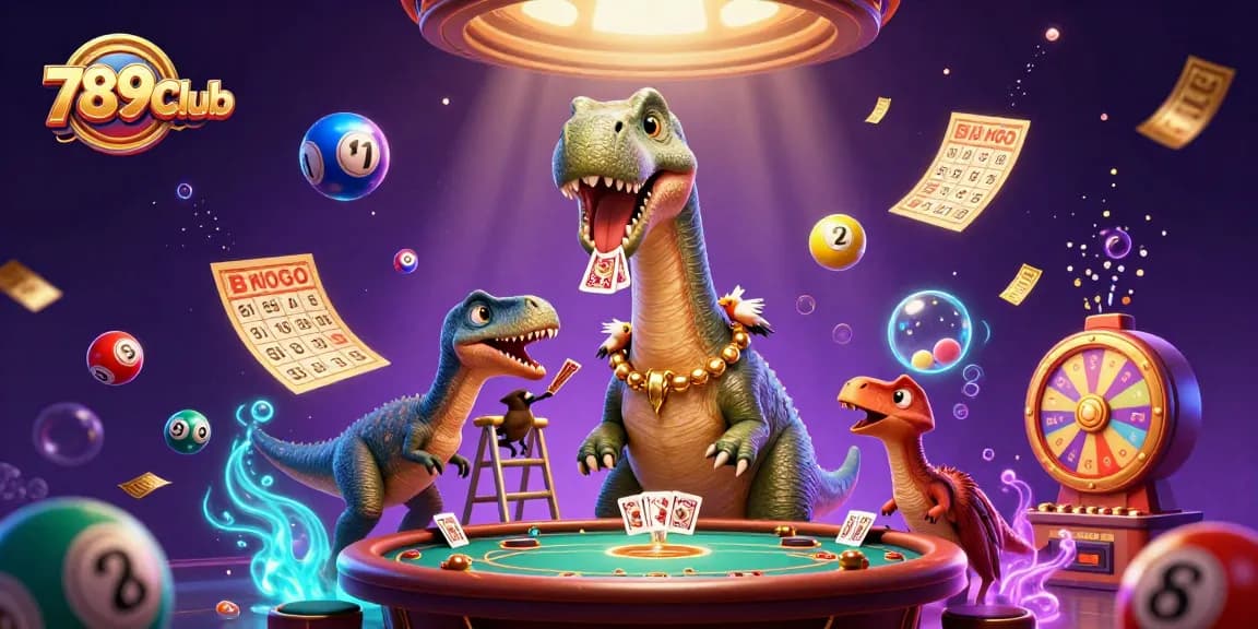 Experience thrilling gaming with 789Club's unique 3D animated casino scene featuring dynamic lotteries.