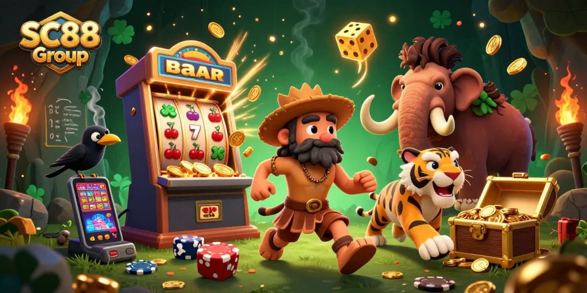 Engage with SC88 Group’s dynamic prehistoric casino scene featuring thrills and wins.