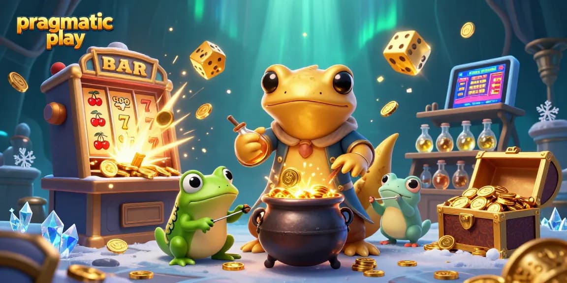 Menangkan permainan dari pragmatic play dengan slot mesin 3D dan koin emas yang melimpah.