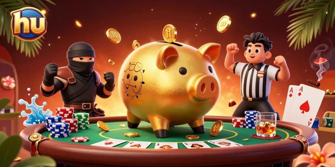 Engaging hu gaming experience with dynamic characters and vibrant elements in a casino scene