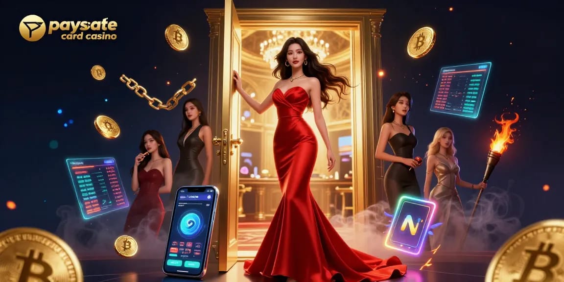 Erleben Sie die Aufregung in einem Paysafe Card Casino, das lebendige Spielelemente und eine atemberaubende Atmosphäre präsentiert.