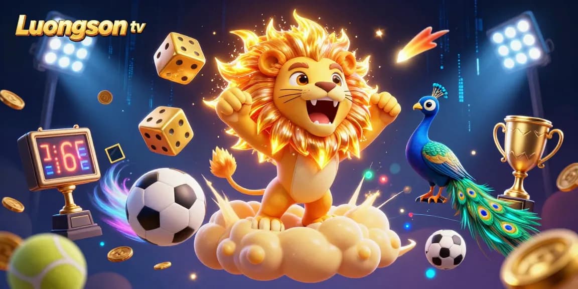 Engage with Luongson tv's thrilling live-action football streaming experience, featuring vibrant sports interactions.