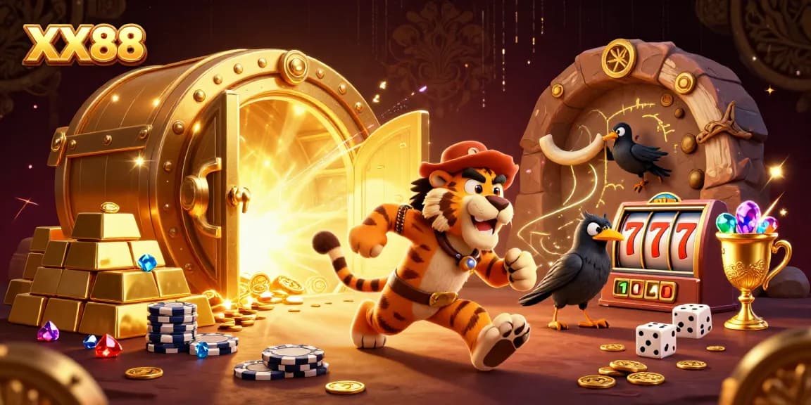 Experience thrilling gaming at XX88 with lively 3D casino characters and vibrant jackpots.