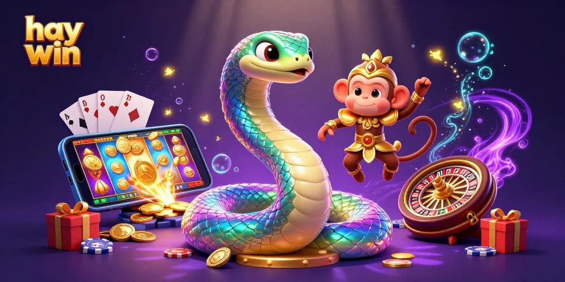 Experience immersive gameplay at hay win with colorful casino scenes filled with vibrant slots and characters.