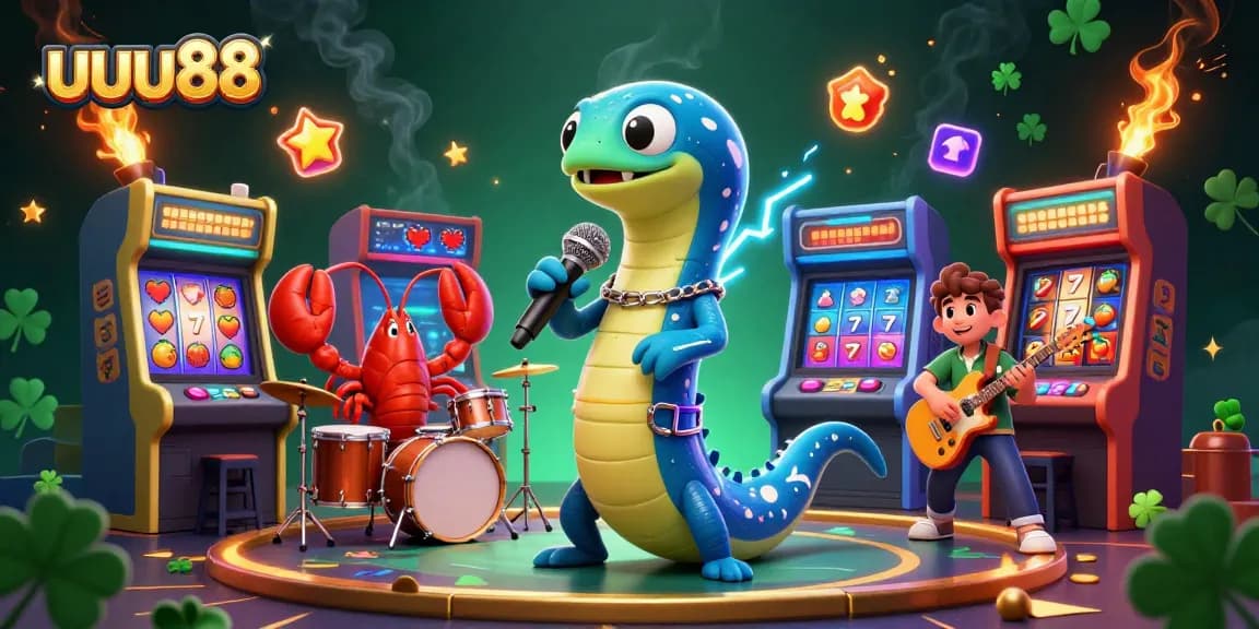 Catch winning moments at uuu88 with a lively underwater casino scene featuring vibrant games and electrifying performances.