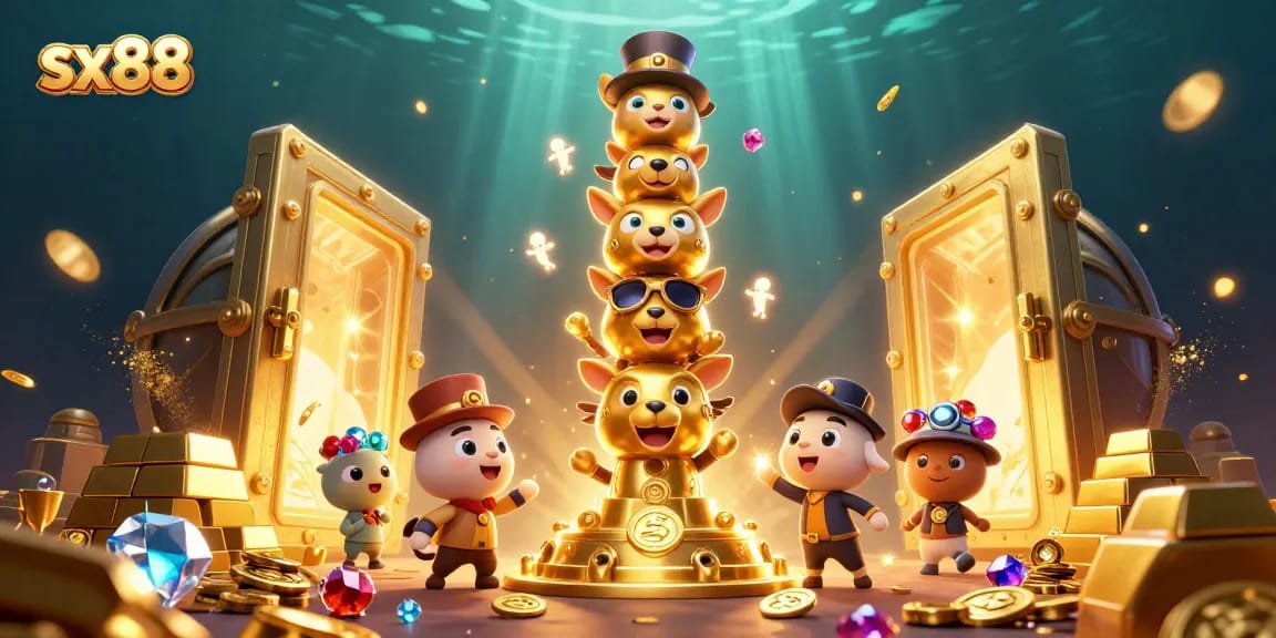 Sparks fly as sx88 brings epic online gaming to life with vibrant 3D illustrations.