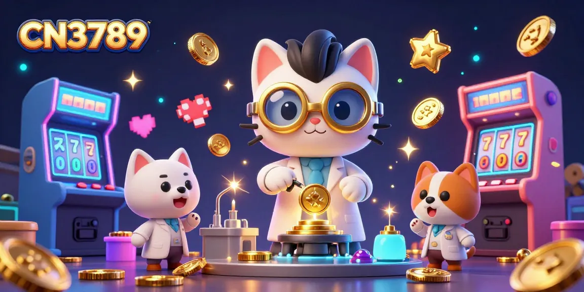 Experience immersive gameplay at CN3789 with vibrant 3D casino elements and engaging characters.