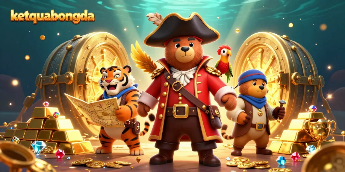 Engage with ketquabongda's thrilling casino adventure, showcasing pirate treasures and dynamic gameplay elements.