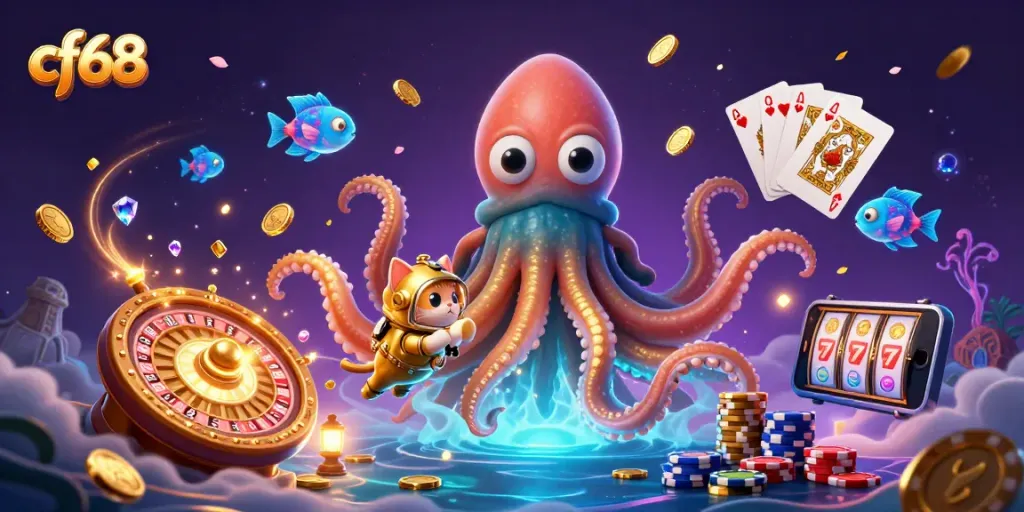 Win big with cf68 at an exciting online casino featuring enchanting ocean-themed elements.