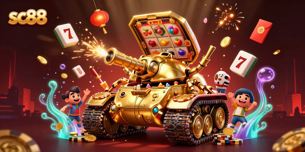 Experience thrilling wins at sc88 with a vibrant casino scene featuring interactive gaming elements.