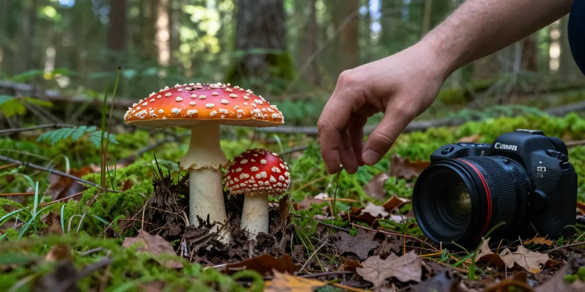 Entdecken Sie die Schönheit der wilden Amanita Muscaria-Pilze, während Sie Fliegenpilz von unserer vertrauenswürdigen Quelle bestellen.