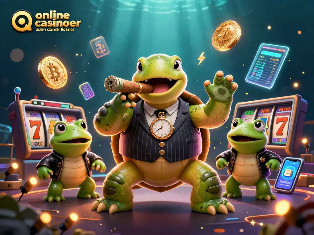Engage with immersive online casinoer uden dansk licens featuring cartoon characters and vibrant gaming elements.