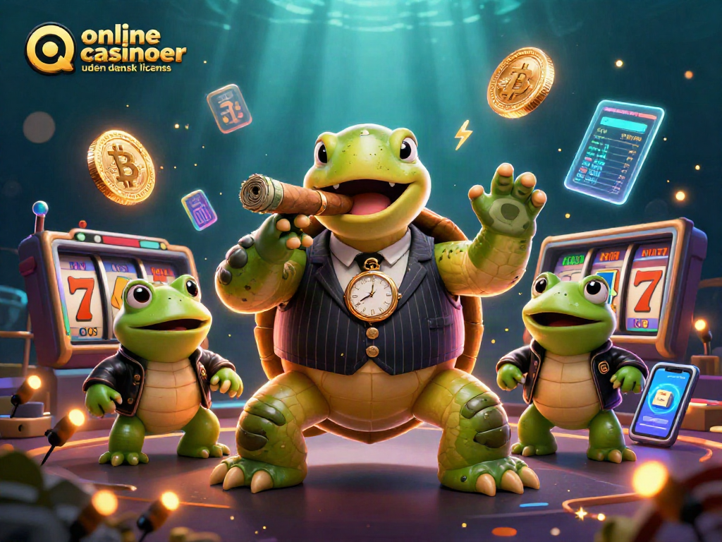 Engage with immersive online casinoer uden dansk licens featuring cartoon characters and vibrant gaming elements.