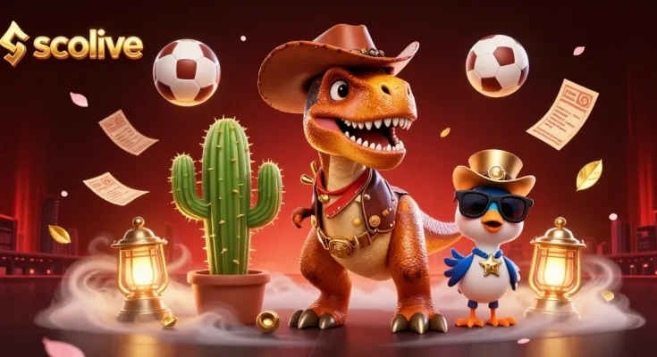 Socolive provides dynamic sports betting action with vibrant gambling elements and characters