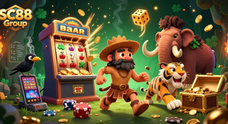 Engage with SC88 Group’s dynamic prehistoric casino scene featuring thrills and wins.